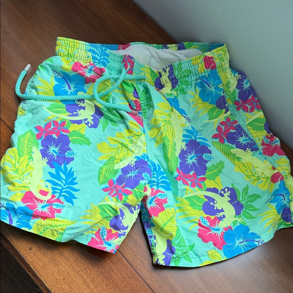Vilebrequin Multicolor Floral Swim Shorts ⭐️Host Pick⭐️ - Picture 6 of 7